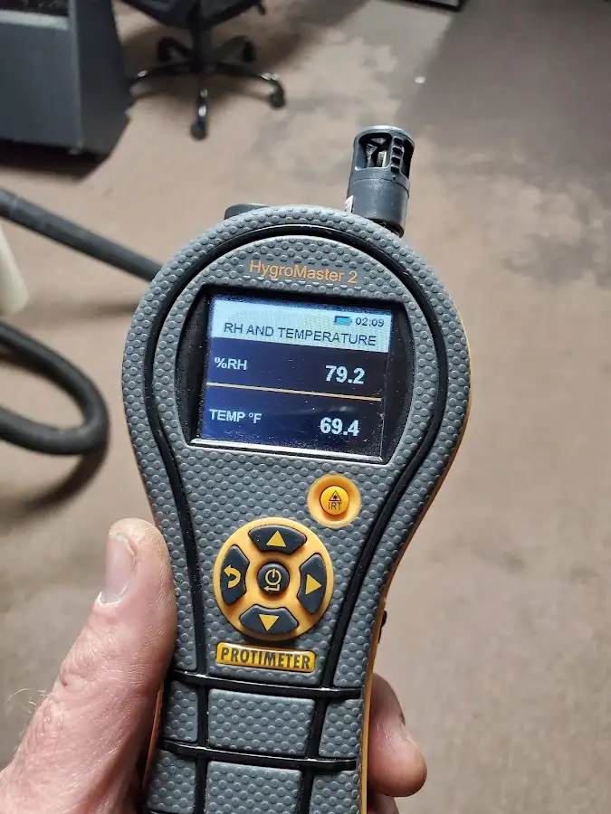Moisture meter humidity assessment for Fire & Smoke Damage Restoration in Wheatfield